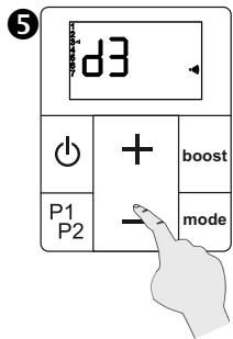 ACOVA Nankin - Time and date setting - 6
