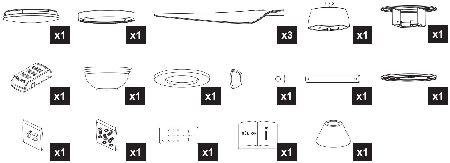 SULION MARINA M - Componentes / Components / Composants / Componentes / Komponenten / Componenti - 1