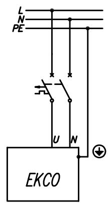 KOSPEL EKCO.M3 - EKCO.MN3 - Scheme de raccordement de la chaudière à l'installation du chauffage central - 6