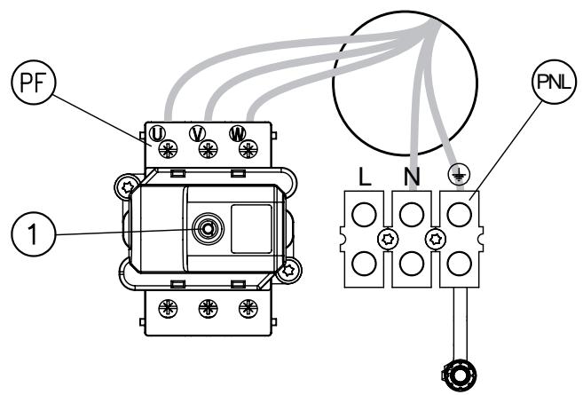 KOSPEL EKCO.M3 - EKCO.MN3 - Scheme de raccordement de la chaudière à l'installation du chauffage central - 8
