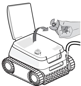 GRE ER 230 - Nettoyage de l'hélice - 10