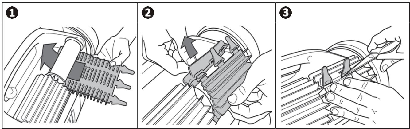 GRE ER 230 - Positionner les nouvelles brosses - 1