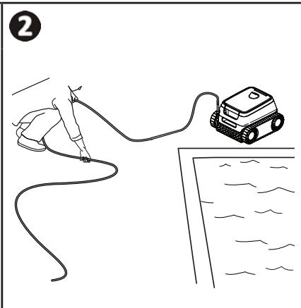 GRE ER 230 - Etaler le cable pour limiter l'emmèlement du cable - 2