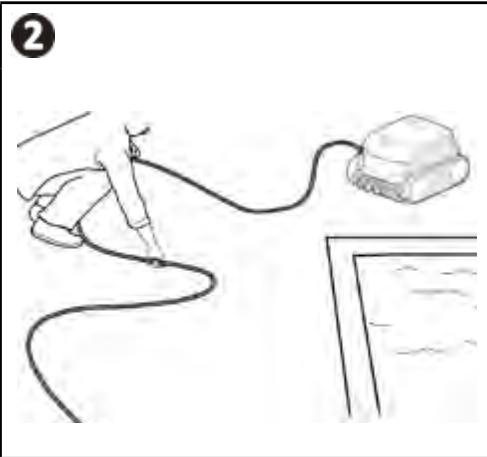 ZODIAC CNX 2590 - Etaler et enrouler le cable pour limiter l'emmèlement du cable - 2