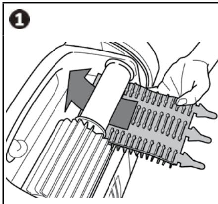 ZODIAC CNX 2590 - Positionner les nouvelles brosses - 1
