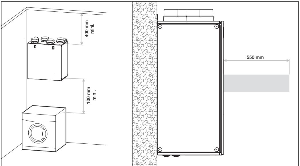 ALDES AURA 210 - InspirAIR Top 210 - Environnement du produit - 1