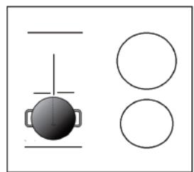 ROSIERES RCM634TPS/G3 - As two independent zones - 2