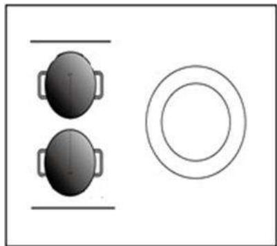 CANDY CTP63SC/E1 - Использование двух зон - 2