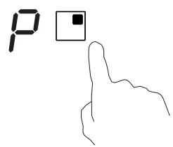 CANDY CTP63SC/E1 - Cancel the Boost function - 1
