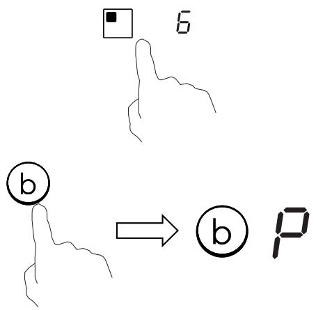 CANDY CTP63SC/E1 - Activate the boost function - 1
