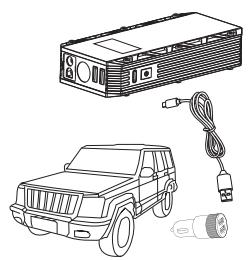 GYS NOMAD POWER 400 - 300 - CHARGE DE LA BATTERIE INTERNE - 2