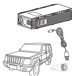 GYS NOMAD POWER 400 - 300 - LADEVORGANG DER INTERNEN BATTERIE - 3