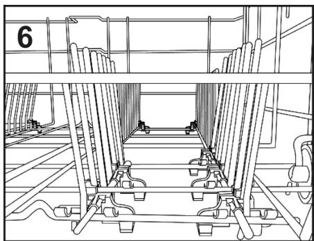 CANDY RAPIDò CS3E6LOW - Foldable racks (only on some models) - 2