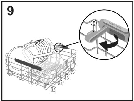 CANDY RAPIDò CS3E6LOW - Maxi Tray (Nur bei einigen Modellen) - 1