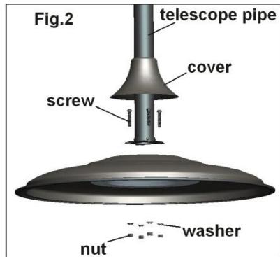 OFRESH VENTILATEUR BRUMISATEUR EXTéRIEUR SUR PIED 145 CM - ASSEMBLAGE BASE - 1