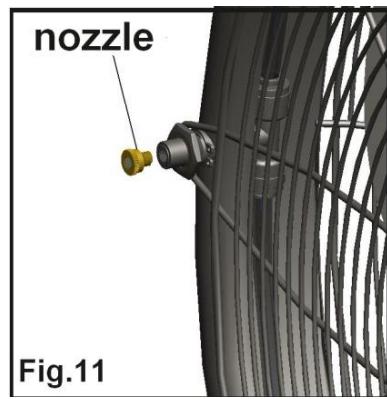 OFRESH VENTILATEUR BRUMISATEUR EXTéRIEUR SUR PIED 145 CM - NETTOYAGE DES PALES DU VENTILATEUR ET DE LA GRILLE AVANT - 2