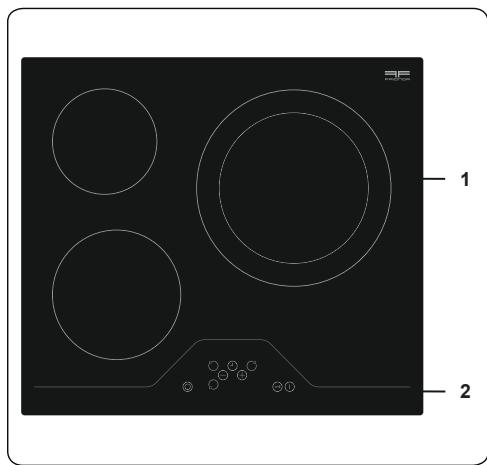 FRIONOR TVS635 - List of Components - 1