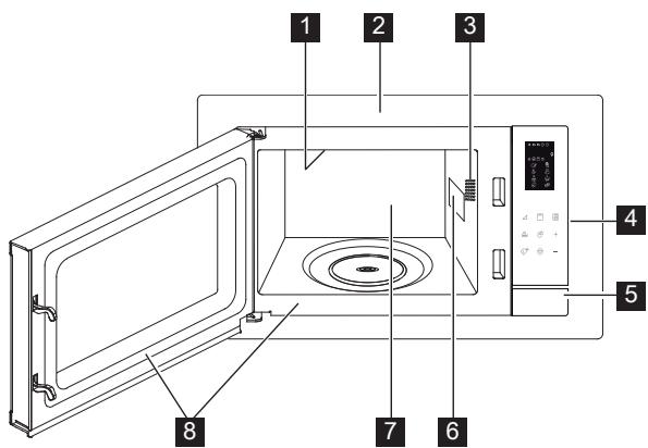 ELECTROLUX EMS4253TEX - Mikrovlná trouba - 1