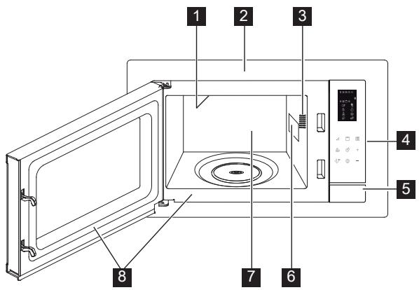 ELECTROLUX EMS4253TEX - Four micro-ondes - 1