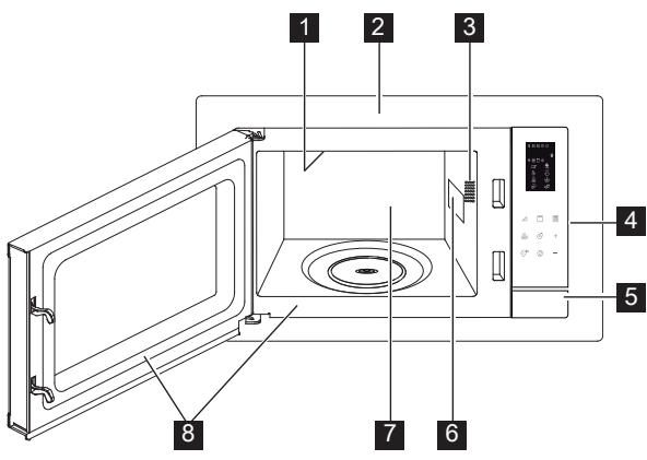 ELECTROLUX EMS4253TEX - Forno a microonde - 1