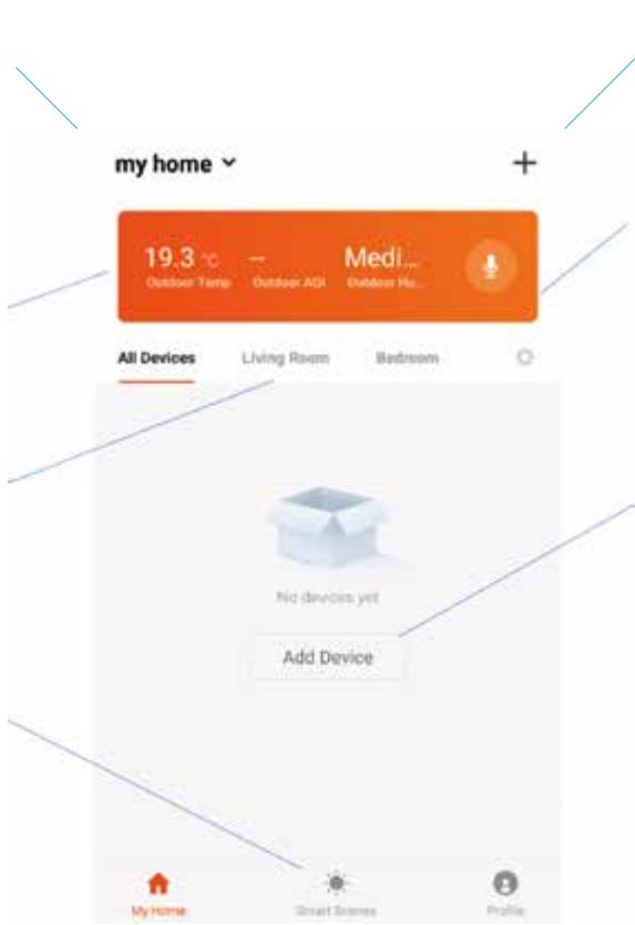 QLIMA WDH 229 PTC - DER HOME-BILDSCHIRM - 1