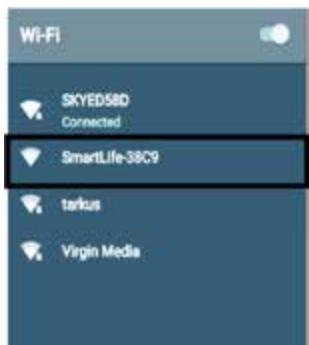 QLIMA WDH 229 PTC - CONNECTING USING AP MODE (ALTERNATIVE METHOD) - 6