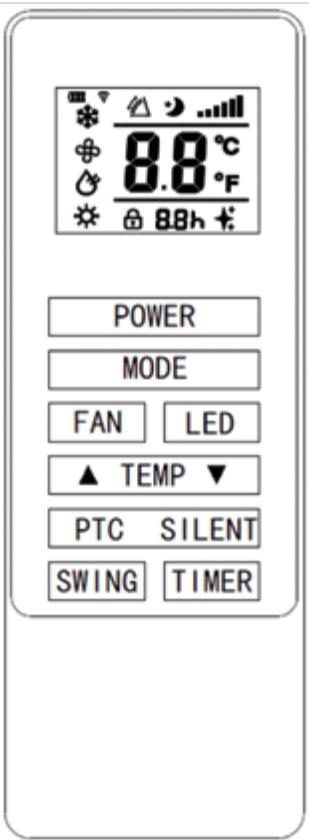 QLIMA WDH 229 PTC - DALJINSKO UPRAVLJANJE - 1