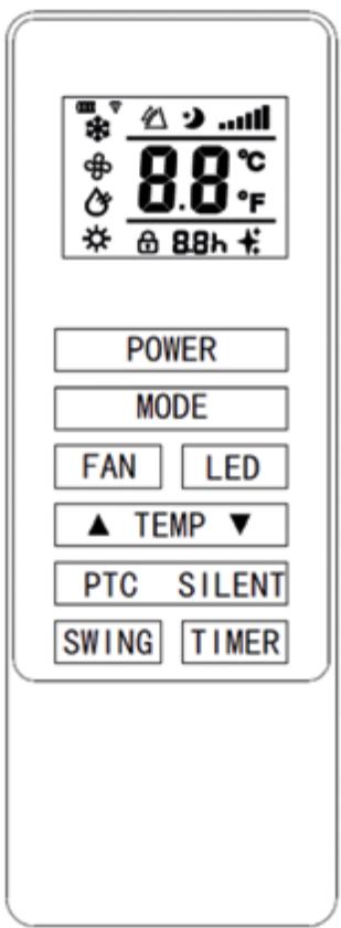 QLIMA WDH 229 PTC - TELECOMANDO - 1