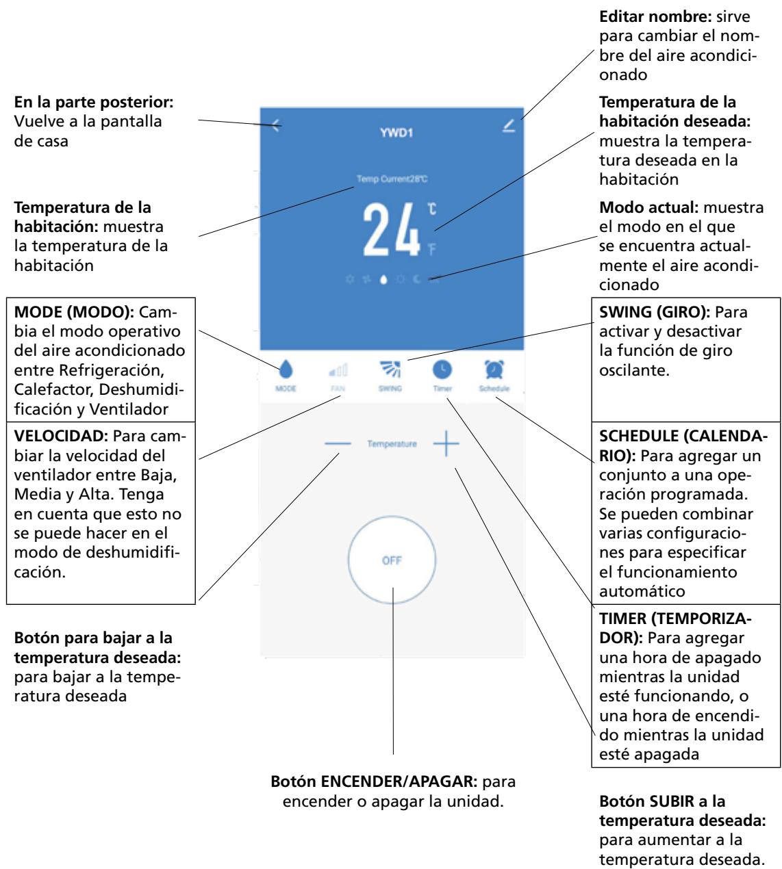 QLIMA WDH 229 PTC - PANTALLA DEL DISPOSITIVO - 1