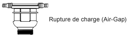 AEG Slim - Universal - Family+ - MIX - Raccorder le tuyau d'évacuation de régénération à l'évacuation - 1