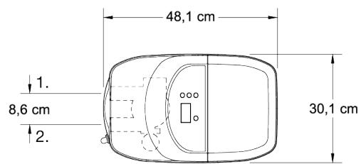 AEG Slim - Universal - Family+ - MIX - Dimensions - 1