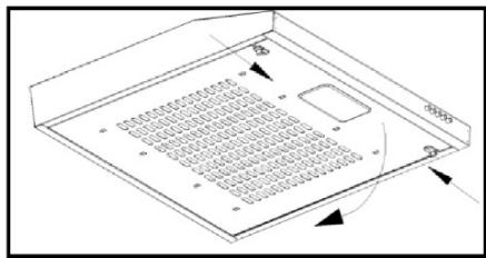 ROSIERES RHC224/1IN - Sostituzione della lampadina - 1