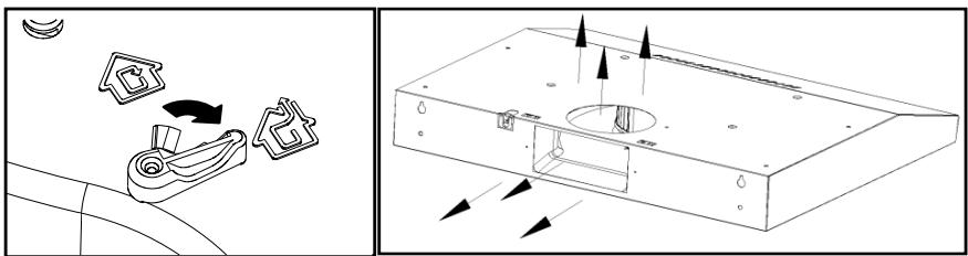 ROSIERES RHC224/1RB - AIR VENTILATION SETTING - 1
