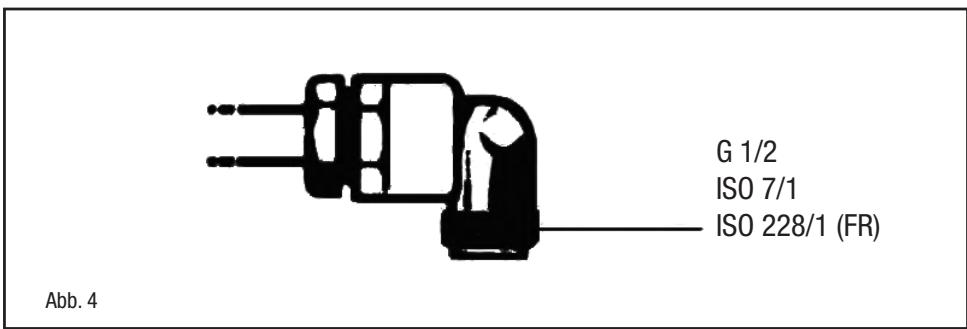 CATA LCI 6031 BK - Anschluß mit Metallanschlußstutzen und - röhren, fest/halbfest - 1