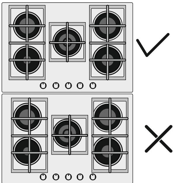 ROSIERES RDK74MBB - UTILIZACION DE LA PLACA INSTRUCCIONES PARA EL USUARIO - 1