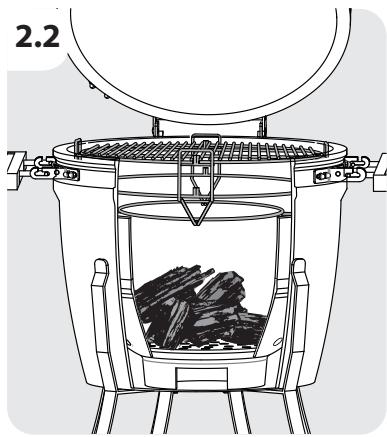 NATERIAL DRAGO EGG - DIRECT COOKING - 2