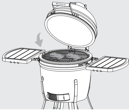 NATERIAL DRAGO EGG - DIRECT COOKING - 3
