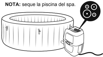 BESTWAY LAY-Z ST MORITZ - DRENAJE DEL SPA - 3