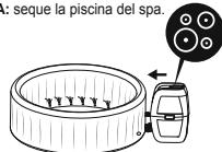 BESTWAY LAY-Z ST MORITZ - Solo para el spa Drop Stitch - 9