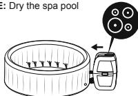 BESTWAY LAY-Z ST MORITZ - Only for Drop stitch Spa - 9