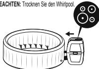 BESTWAY TAHITI - Nur für Drop-Stitch-Whirlpools - 9