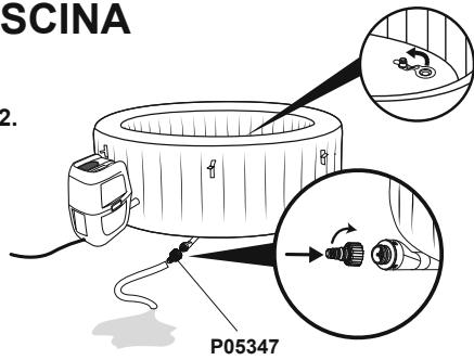 BESTWAY TAHITI - SVUOTAMENTO DELLA PISCINA - 2