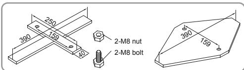 BESTWAY type II - PEDESTAL FIXING - 1
