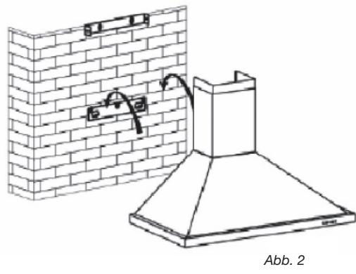 BRANDT LMHT2060B - Befestigung an der Wand: - 2