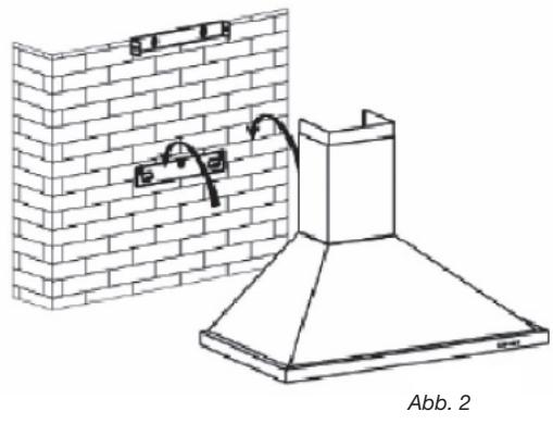 BRANDT LMHT2060W - Befestigung an der Wand: - 2