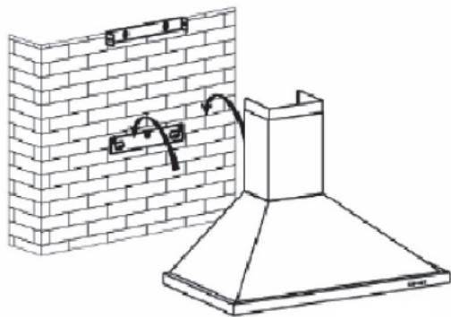BRANDT LMHT2060W - Fixation au mur : - 2