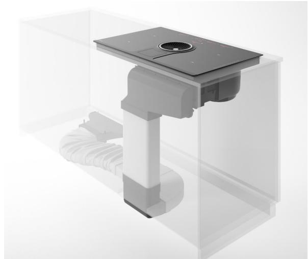 ELICA NIKOLATESLA FLAME - Kit installation hors plinthe inclus - 9