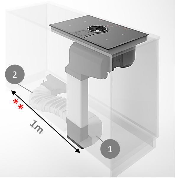 ELICA NIKOLATESLA FLAME - Installation extérieur plinthe - 4