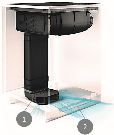 ELICA NIKOLATESLA FLAME - Installation interieur plinthe - 1