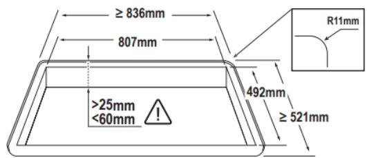 ELICA NIKOLATESLA FLAME - Quelle largeur de meuble? - 9